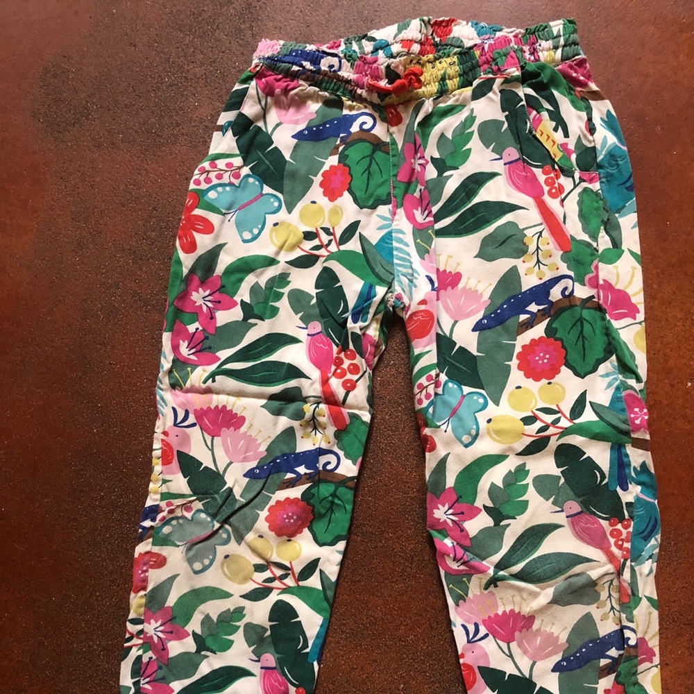 Boden jungle crop leggings kids